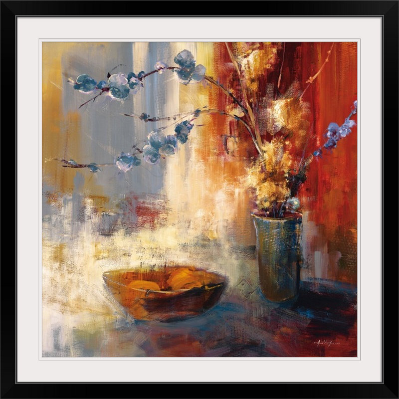 « ii » par simon addyman, reproduction d’art Still Life, H 35 po x l 35 po x P 1,5 po, Toile