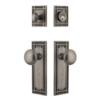 Nostalgic Warehouse Mission Entry Set with New York Knob