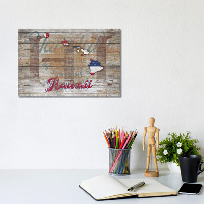 Rustic Morning In Hawaii State by Diego Tirigall - Wrapped Canvas Print