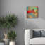 «Massachusetts» par Art Licensing Studio, art mural sur toile, 18 po x 18 po