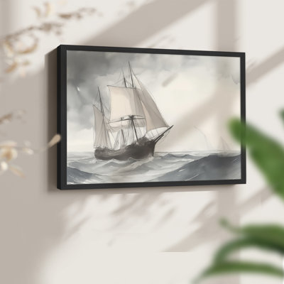 Nautical Series-XXXIII -Framed Print - Restickable