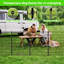 118.11 cm H x 359.66 cm W Steel Fencing Kits Fencing with 5 Panel(s) Included