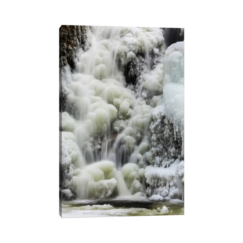 Poland, Karkonosze, Kamienczyk Waterfall 1 Piece Wrapped Canvas Wall Art, 101.6 cm H x 66.04 cm W x 3.175 cm D