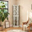 Buffet 31,5 "Mid-Century avec buffet et rangement, tablettes réglables-1785050012