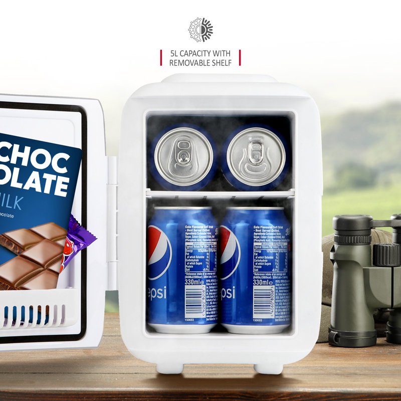 NETTA 5L Mini Fridge - For Bedroom, Skincare, Office with Cooling And Warming Function