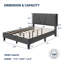 Lit plateforme tapissier avec tête de lit ajustable-417069817-417069818