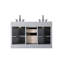 Meuble-lavabo double 54 po Ahner-999402159