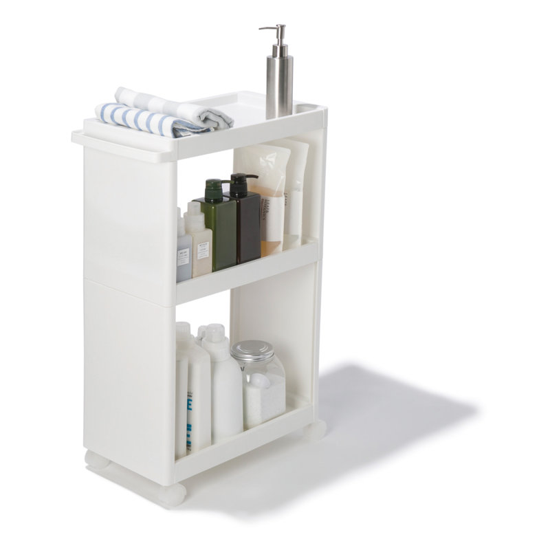 Chariot de rangement, Blanc
