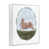 Giclée encadrée blanc bord de mer
