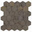 Portrait Copper 2" Hex Matte Porcelain Mosaic