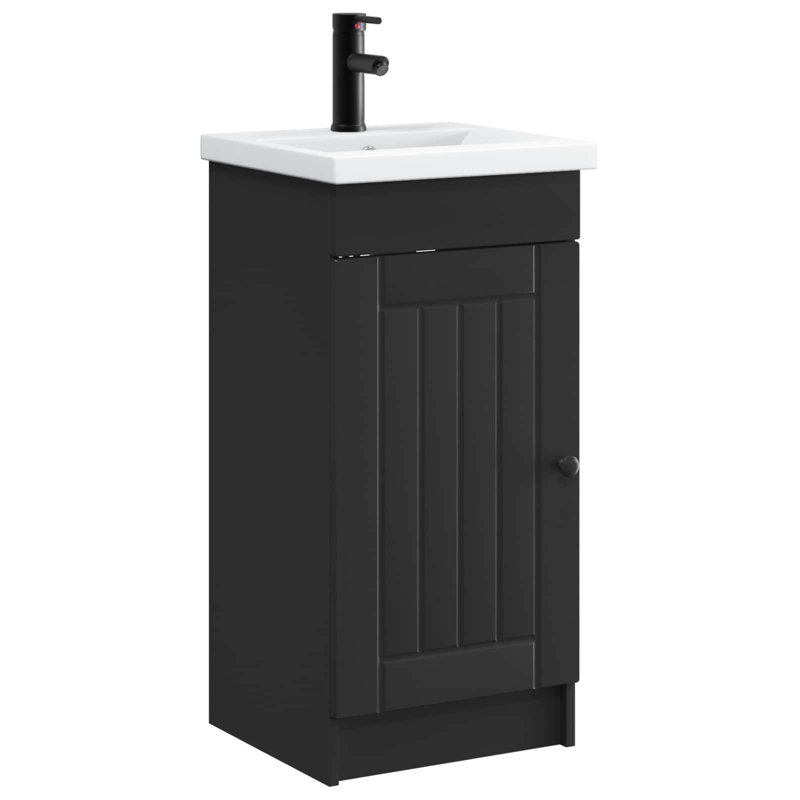 420 mm Bathroom Vanity, Black