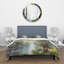 Paysage - Lake In The Forest Summer Day - Ensemble de housse de couette Lake House - Microfibre de polyester-66392970