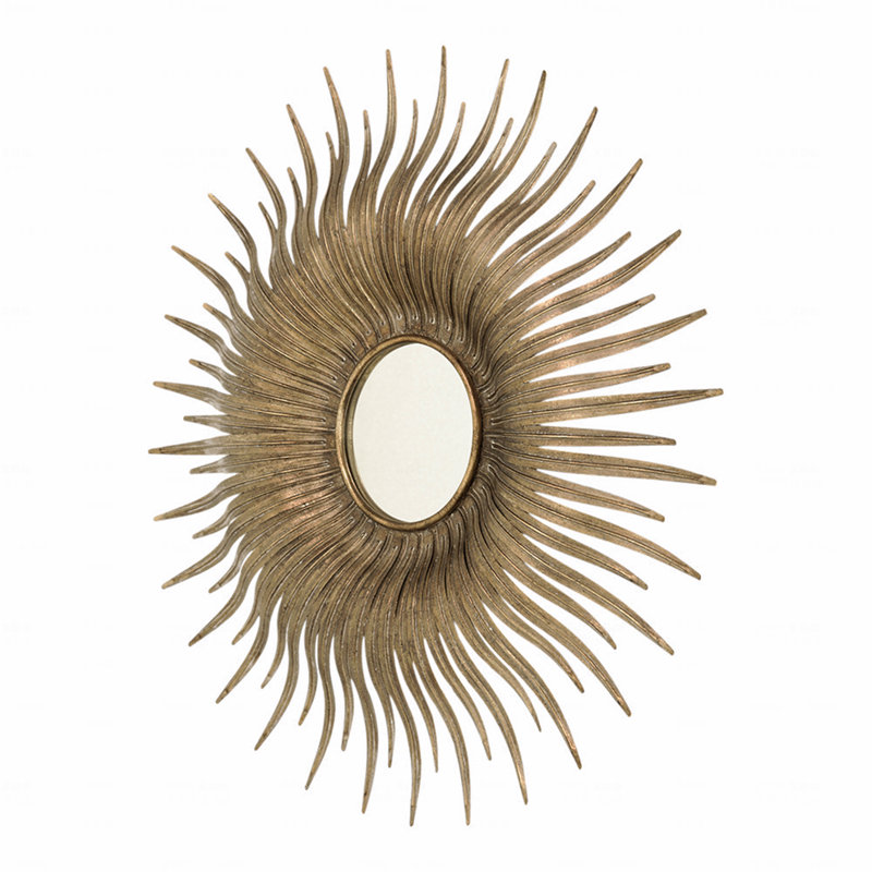 Braeville Metal Flat Wall Mirror