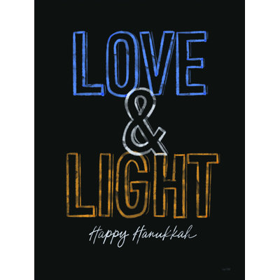 Harol " Love And Light Hanukkah "