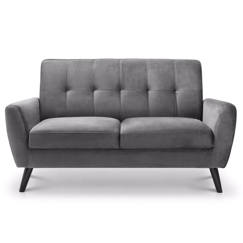 Bostrom 2 Seater Linen Sofa, Dark Grey