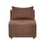 Chandy 1 Seater Boucle Seating Component-778977020