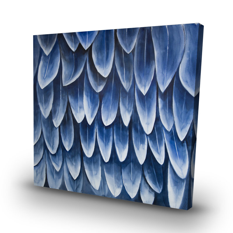 Plumage - 32"x32" art on canvas