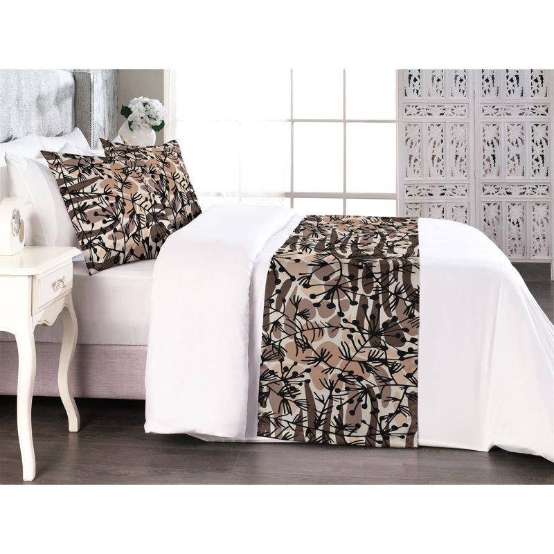 Ensemble de chemin de lit Ambesonne Jungle Boho, Très grand
