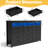 70.87" Farmhouse 12 Drawer Dresser, Long Dresser TV Stand With LED Lights & Charging Station, Chest Of Drawers-523753832