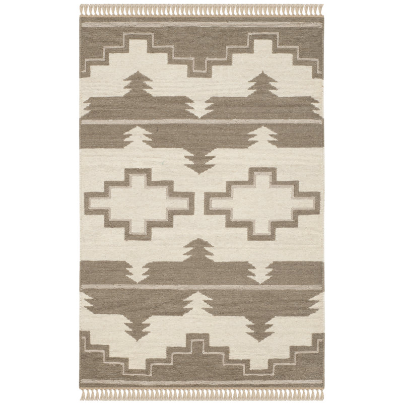 Ralph Lauren Plains Creek Wool Geometric Rug, Rectangle 2' x 3'