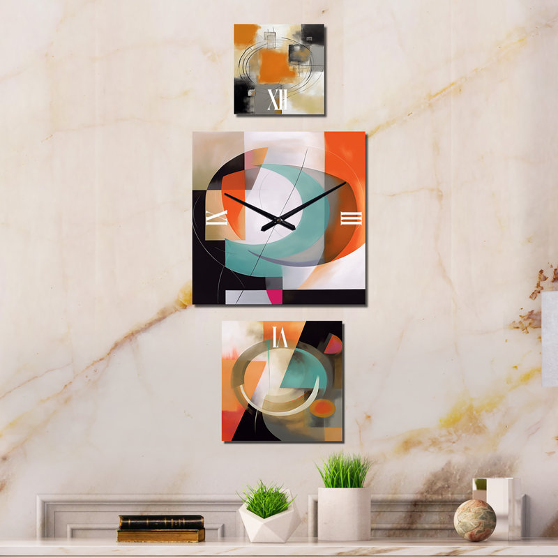 Mahaela Metal Wall Clock
