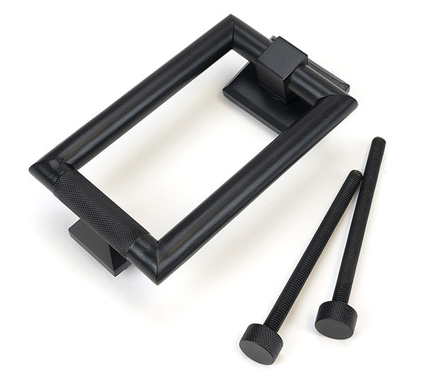 Brompton Door Knocker, Matt Black
