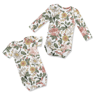 Floral Crib Fabric by the Yard