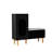 Tokie Modern Entryway Shoes Cabinet Bench with Glass Door-1101285568