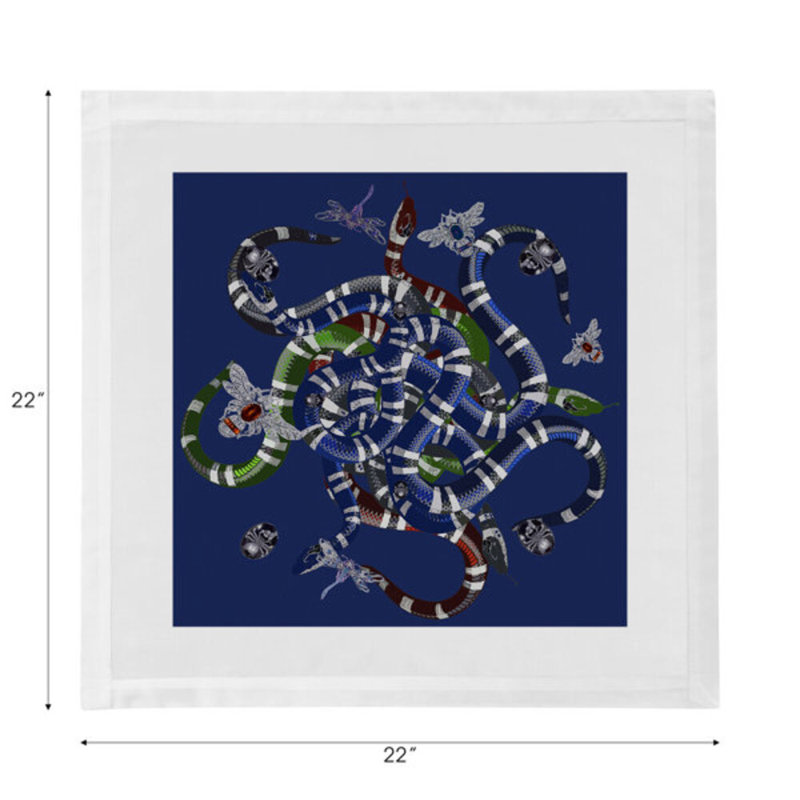 Ensemble de table Ouroboros bleu, Blue