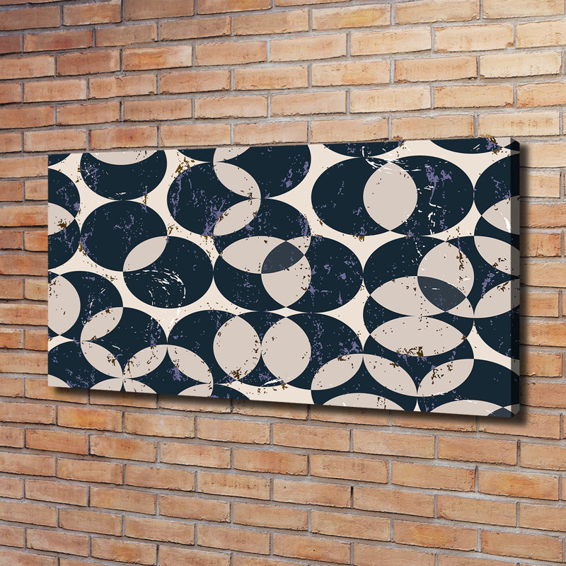 Geometric Background 1 Piece Wall Art on Canvas