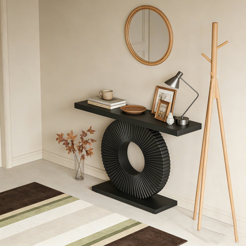 Wood Console Table