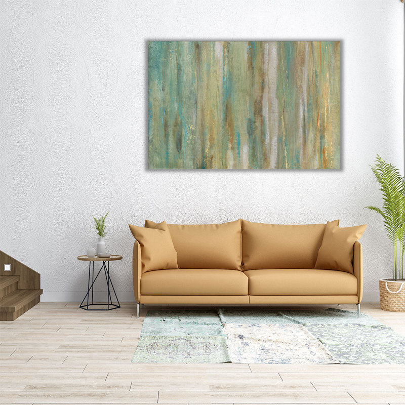 «Vertical Flow I», reproduction d'art sur toile, H 20 po x l 30 po