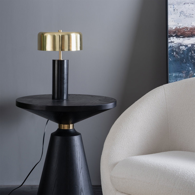 Petite lampe de bureau moderne de conception nouvelle en stock aux États-Unis, facile à installer, utilisée comme lampe de table de chevet, lampe de lecture, bureau, lampe de table cinétique 110 ~ 120V