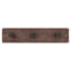 Hammered Copper Triple Robe/Towel Hook