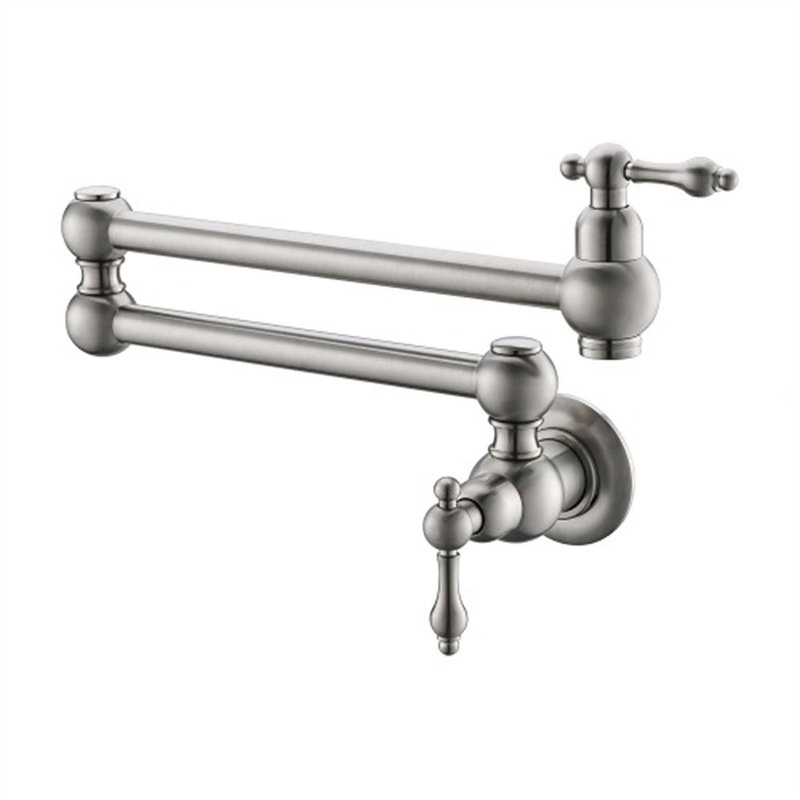 Red Cloud Kitchen Faucet, Dark Silver