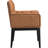 Adrian Vegan Leather Dining Arm Chair-58339048-58339053