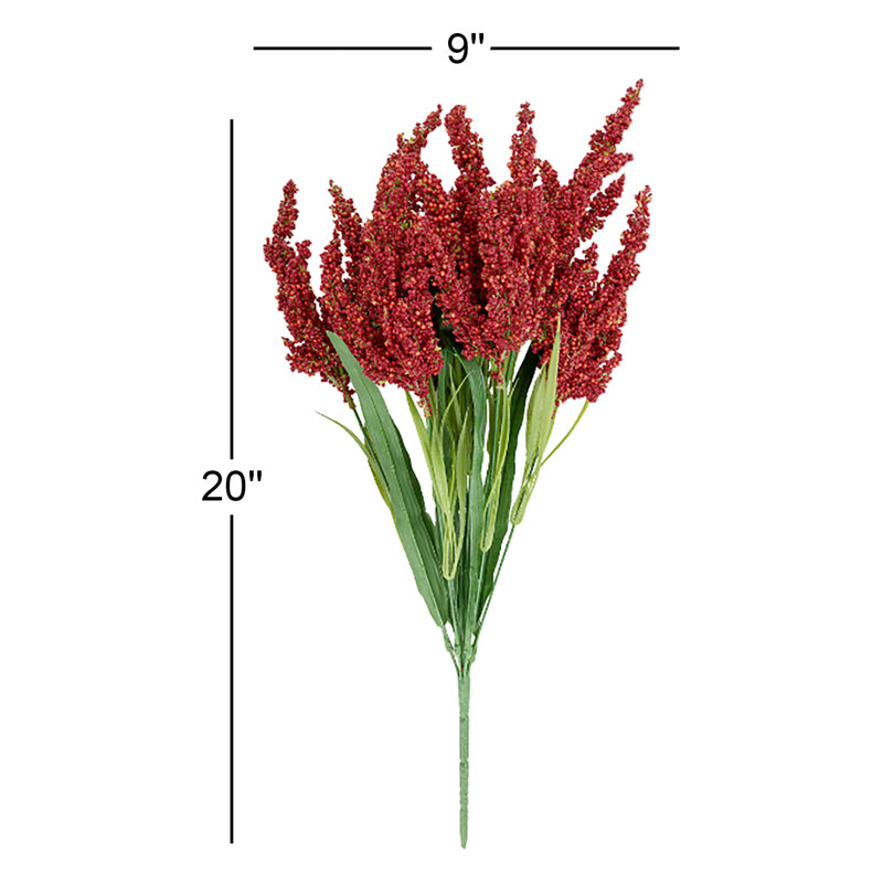 Fausse tige de bruyère, Rouge