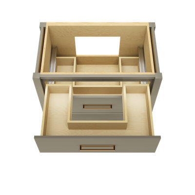 Kiawah Two-Drawer Single Bath Vanity
