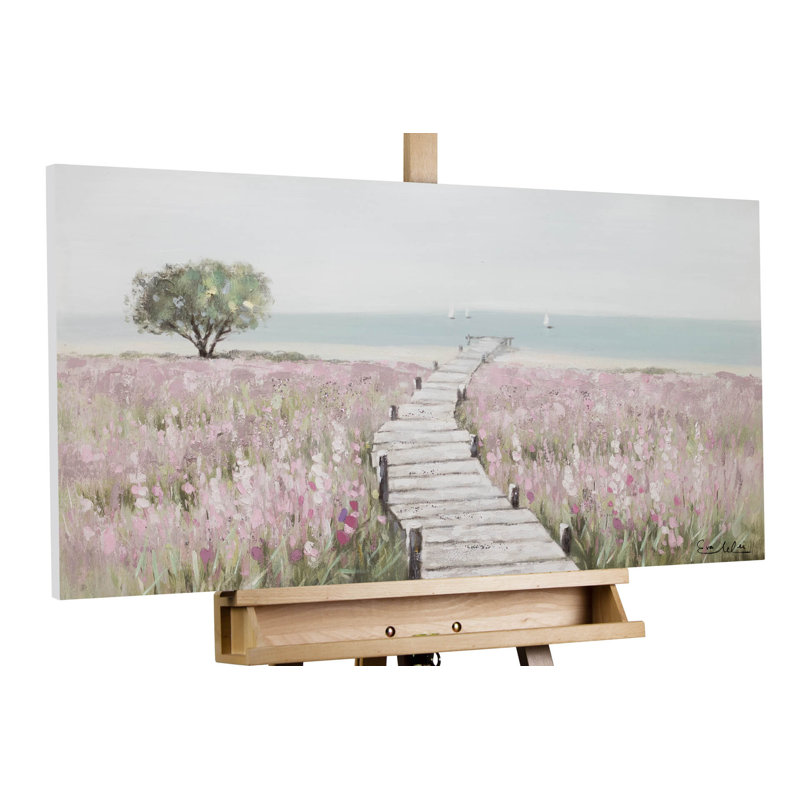 Sea of Flowers Hand Painted Acrylic Painting