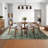 Modern Abstract Area Rug, Washable Rugs for Living Room, Non Slip & Stain Resistant Ombre Print Accent Carpet, Low Pile Home Decor Floor Decoration Mat-1337440136-1339440403