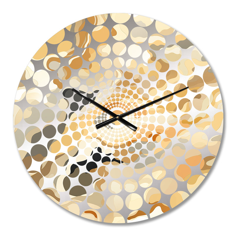 Desert Sand Dune Camouflage - Horloge murale camouflage, Petit