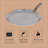 De Buyer Mineral B Round Carbon Steel Crepe/Tortilla Nonstick Pan, 12-Inch