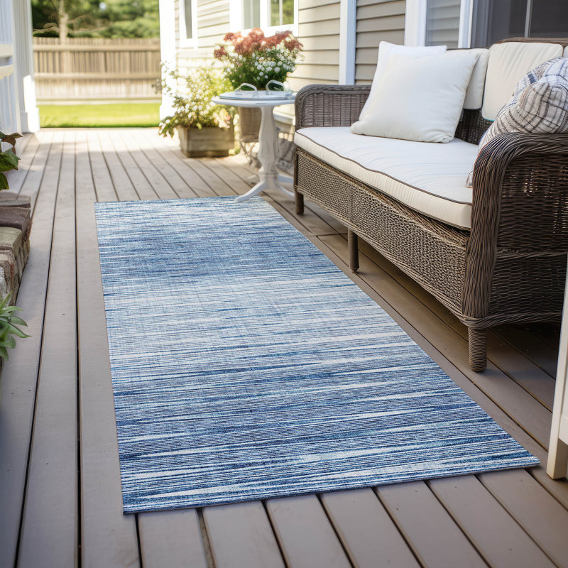 Tapis intérieur / extérieur Leis avec envers antidérapant, Tapis de couloir 2 pi 3 po x 7 pi 6 po
