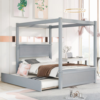 Canopy Bed With Trundle