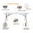 70.87'' Rectangular Folding Table
