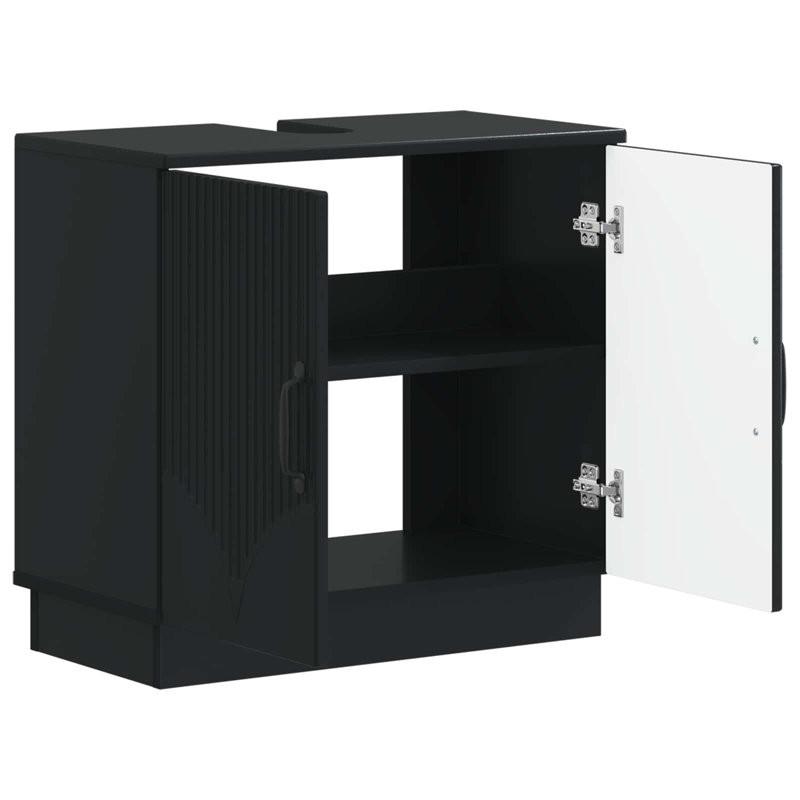 Under Sink Cabinet, Black