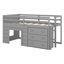 Lit mezzanine avec tiroirs et tablette-959837915