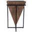 Gulnaria Wood & Metal Side Table