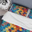 Colorful Geometric Charm IV - Ensemble de housse de couette géométrique-109148975