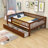 Wood Daybed with Two Drawers-133426889-133363242